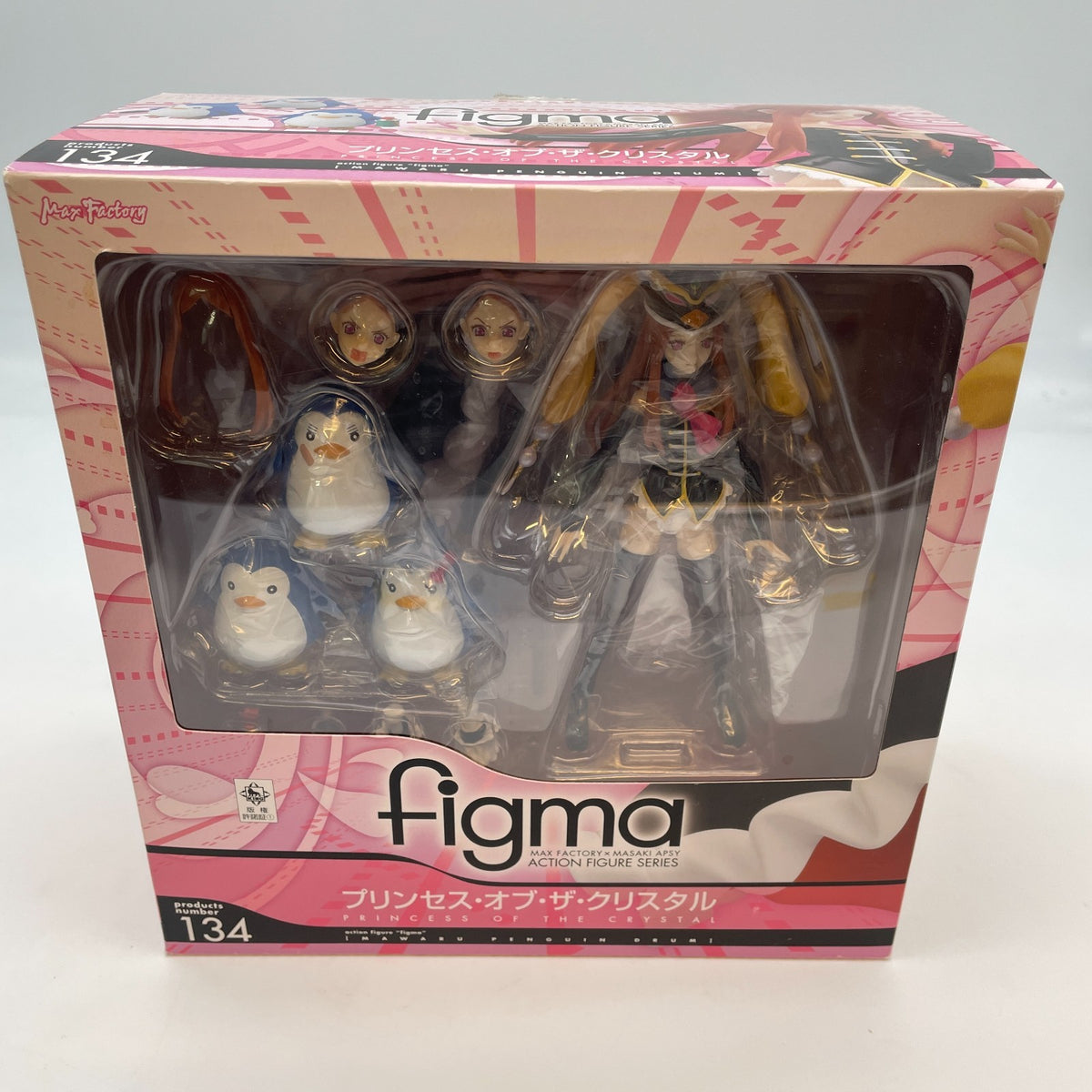 figma Princess of the Crystal Action Figure #134 Mawaru Penguin Drum Max Factory