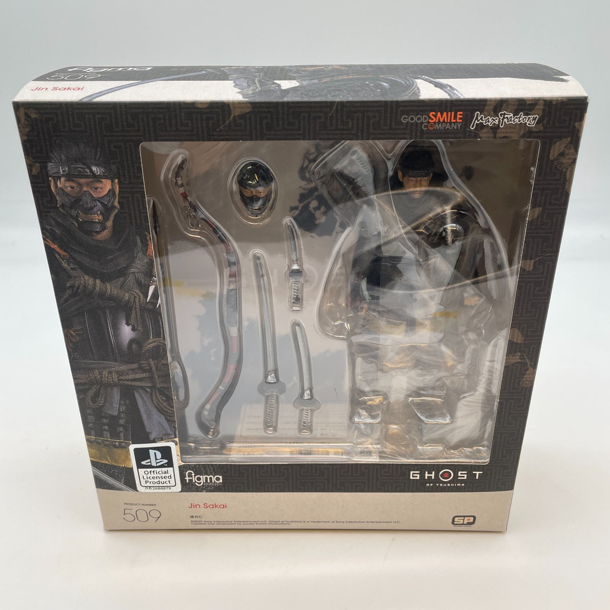 Figure figma Jin Sakai 509 Ghost of Tsushima Japan good smile Company