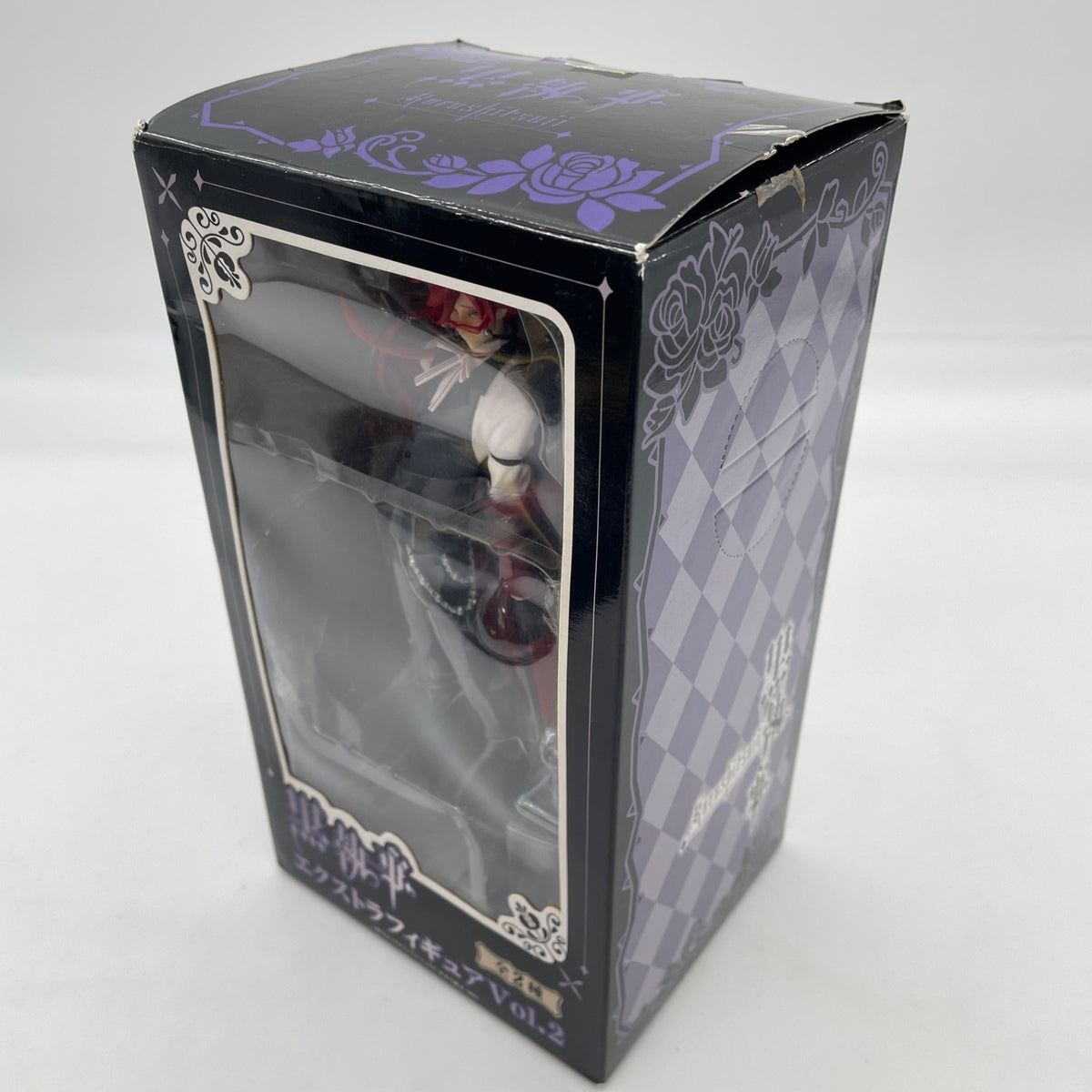 Black Butler Kuroshitsuji Grell Sutcliff figure Vol.2 SEGA anime Japan Used