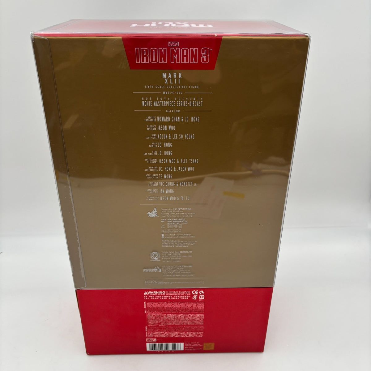 Iron Man 3 Mark 42 1/6 Figure Movie Masterpiece DIECAST HOT TOYS Japan
