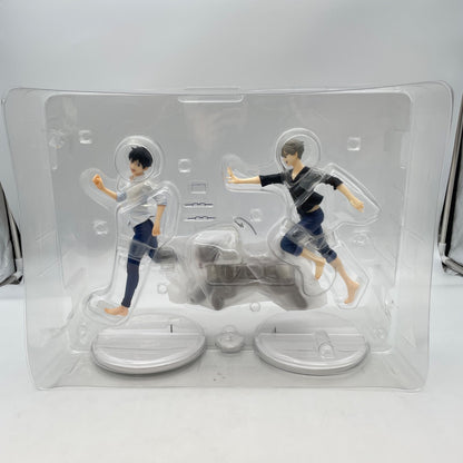Yuri on ICE Katsuki & Victor Nikiforov Makkachin Premium Box Figure Orange Rouge