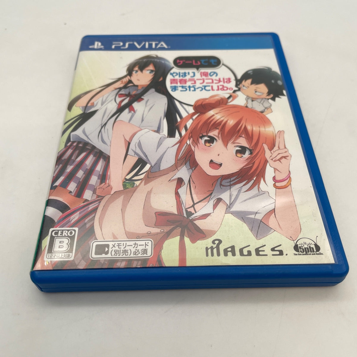 PS Vita Yahari Game demo Ore no Seishun Love Come wa Machigatteiru PSV Japan