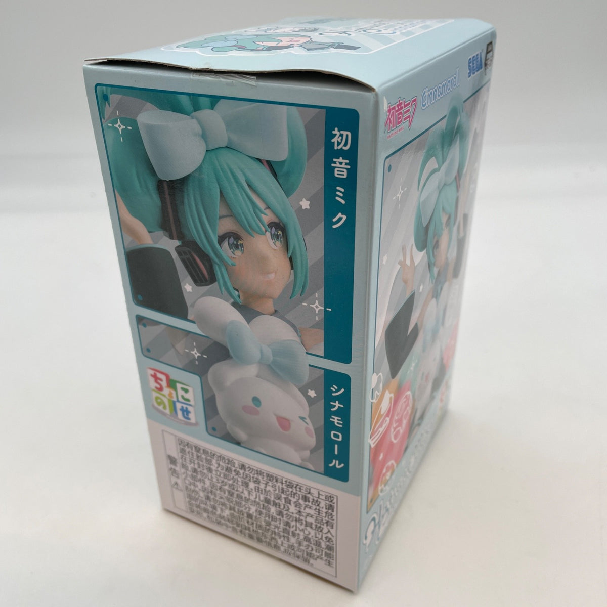 SEGA Hatsune Miku CINNAMOROLL Premium Chokonose Figure SANRIO