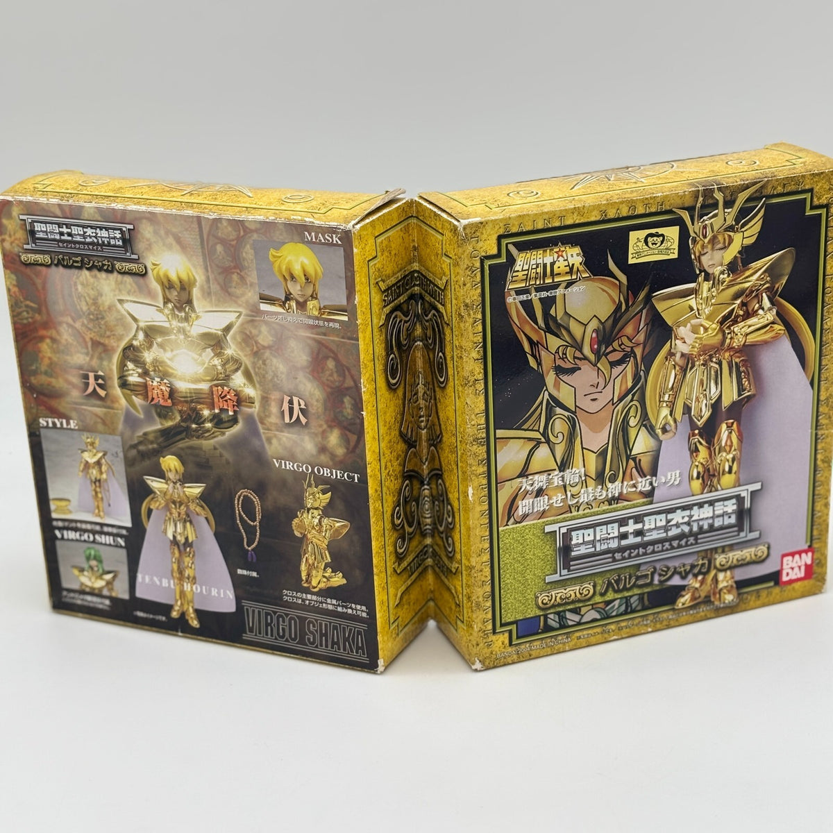 Saint Cloth Myth Virgo Shaka Figure Saint Seiya Bandai Japan Toy