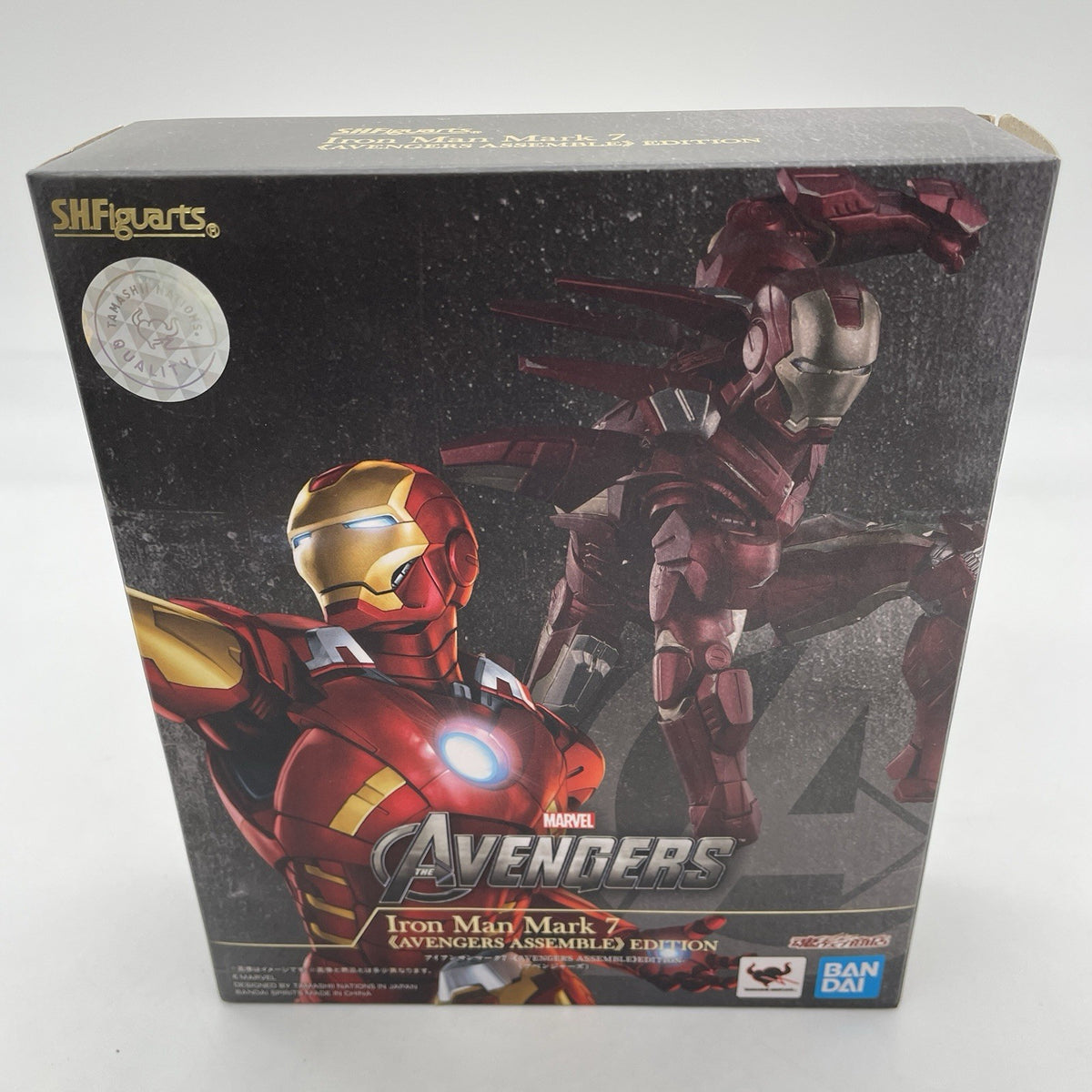 S.H.Figuarts Iron Man Mark 7 AVENGERS ASSEMBLE EDITION Figure BANDAI