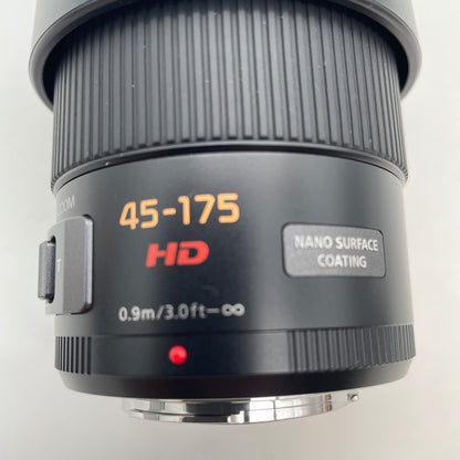 Panasonic Telephoto Zoom Lens Micro Four Thirds Lumix GX VARIO PZ 45-175mm