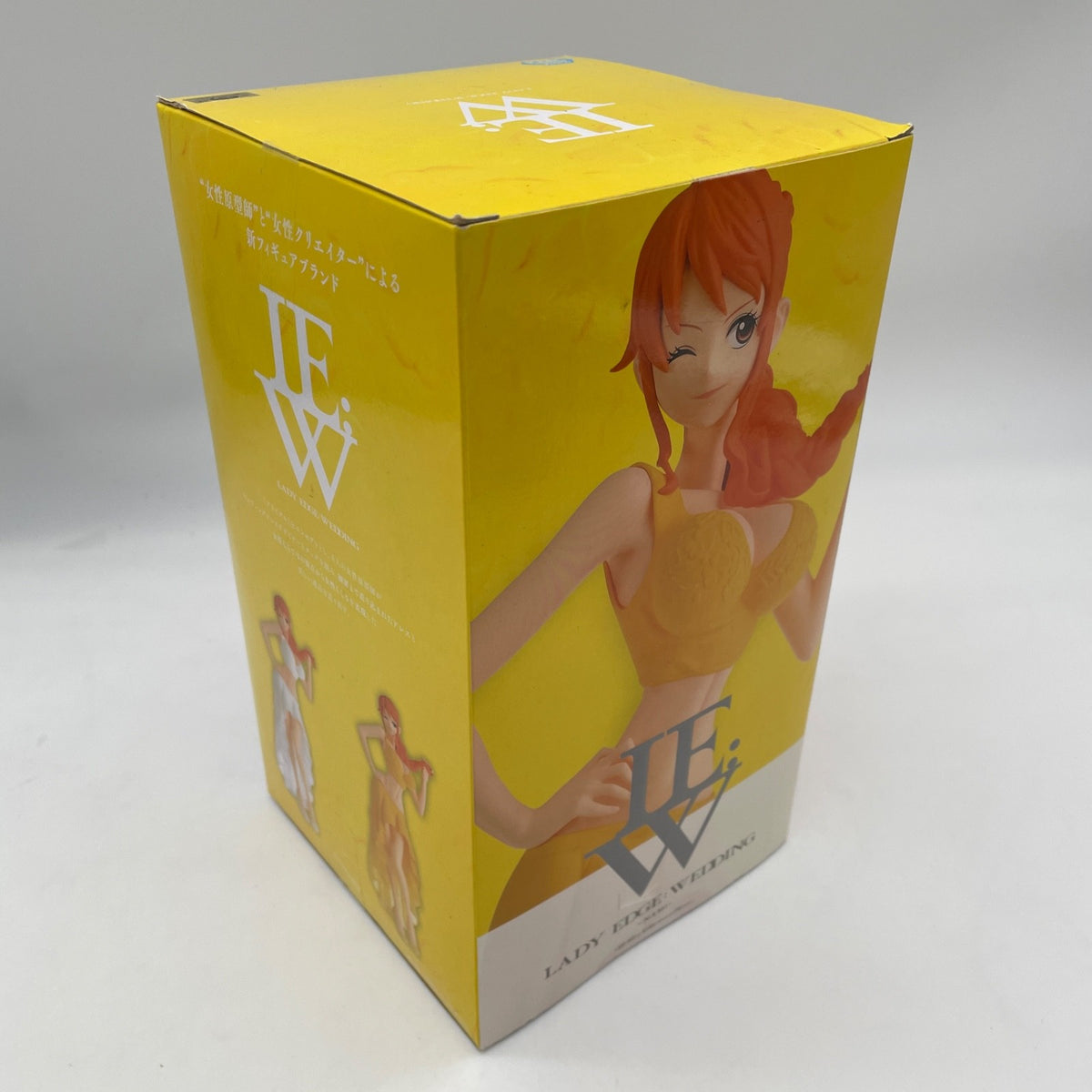 One Piece NAMI YELLOW WEDDING VERSION LADY EDGE STATUE Banpresto JAPAN