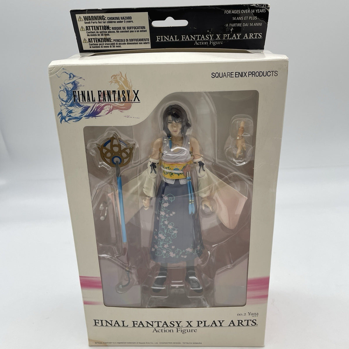 Final Fantasy X PLAY ARTS Yuna Action Figure SQUARE ENIX Japan Import