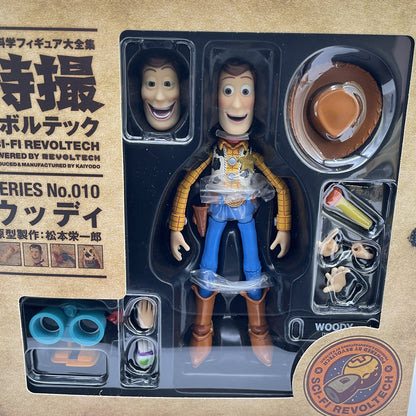 Figure Woody No.010 Revoltech Toy Story Disney Pixar From Japan Kaiyodo