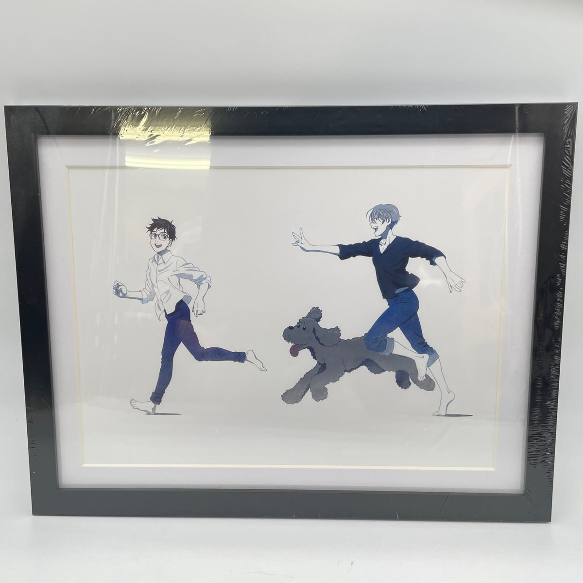 Yuri on ICE Katsuki & Victor Nikiforov Makkachin Premium Box Figure Orange Rouge