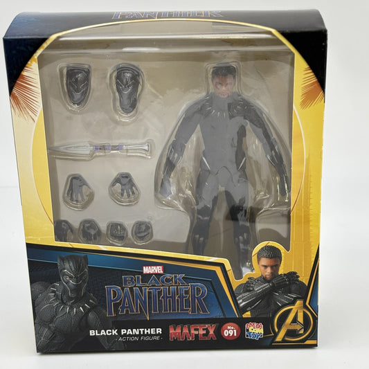 MAFEX No.091 Black Panther Action Figure MEDICOM TOY Japan Import