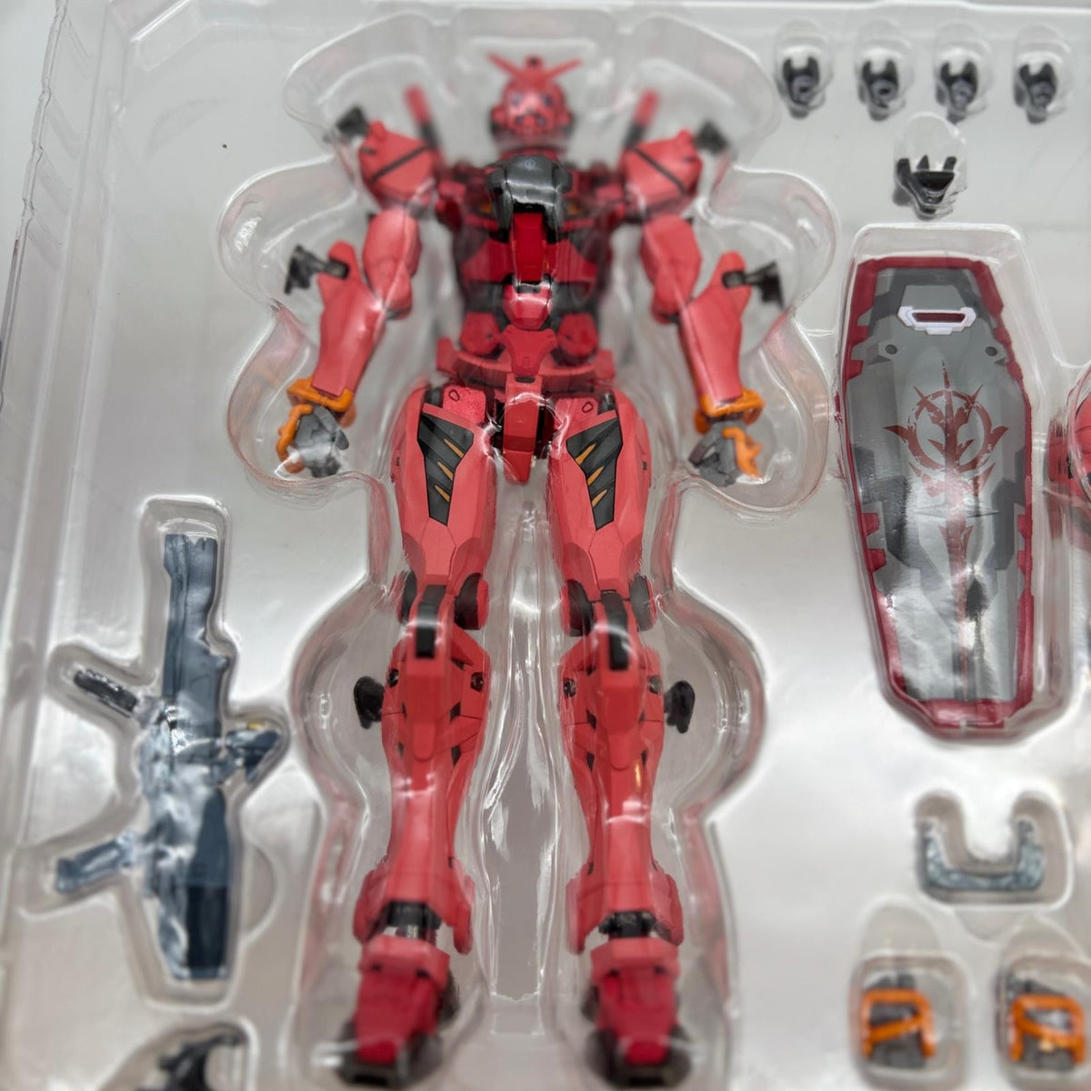 Metal Robot Spirits GQuuuuuuX Red Gundam Action Figure BANDAI