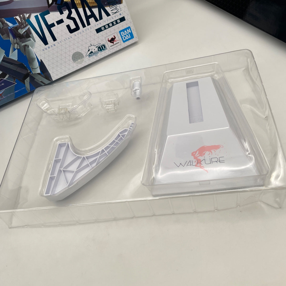 DX Chogokin VF-31AX Kairos Plus Hayate Immelman First Limited Edition BANDAI
