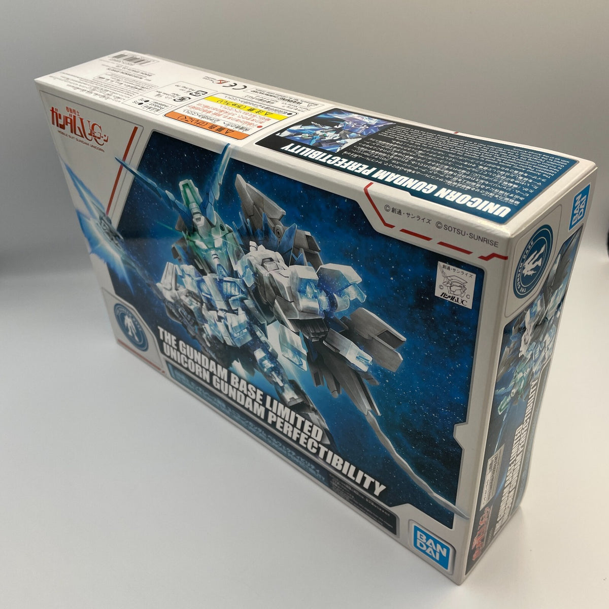 Gundam Base Limited Unicorn Gundam Perfectibiity Mobile Suit BB Senshi
