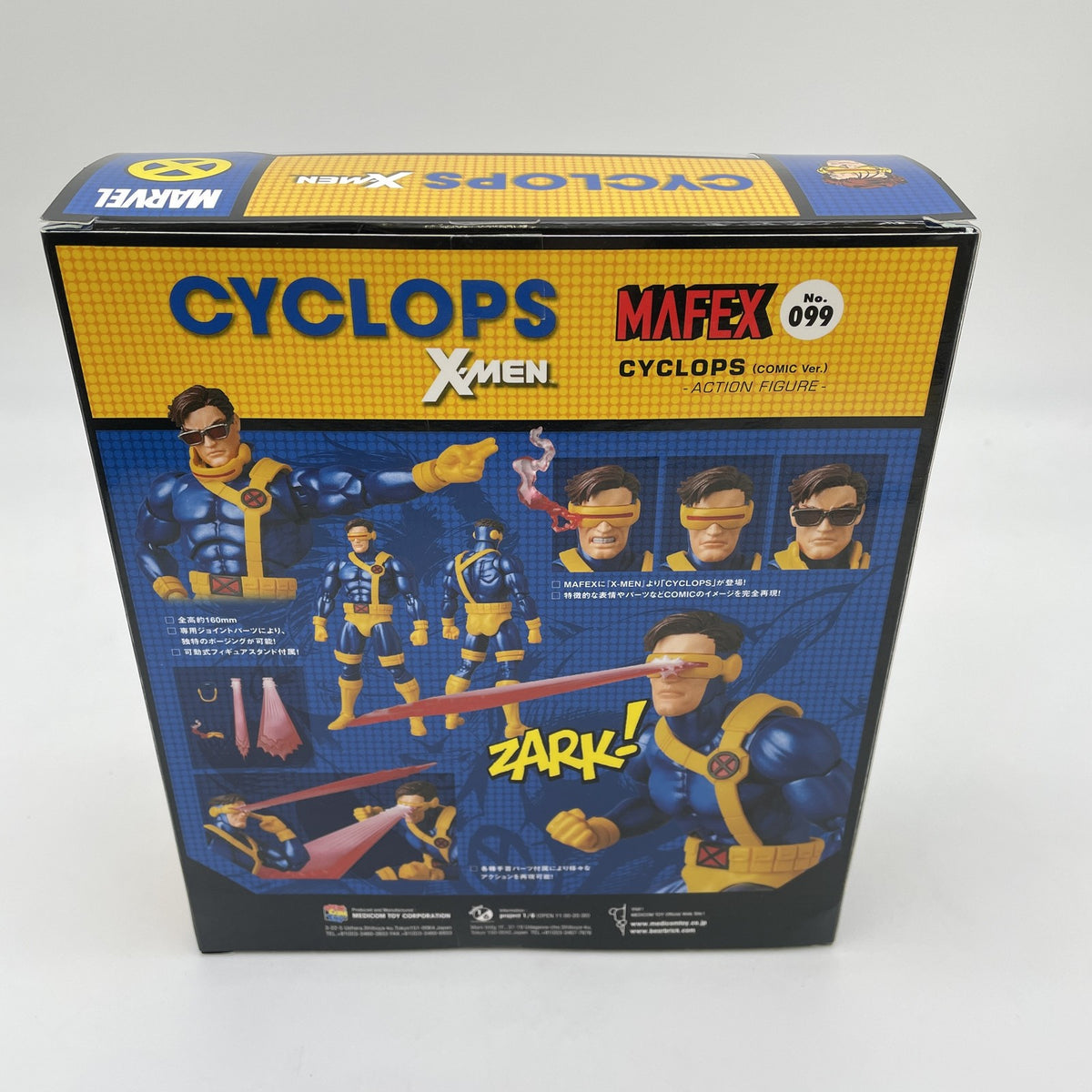 MAFEX No.099 X-MEN MAFEX CYCLOPS COMIC Ver. Action Figure MEDICOM TOY Japan