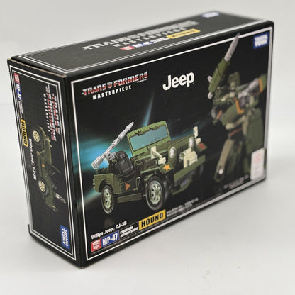 TAKARA TOMY Transformer Masterpiece MP-47 Hound Action Figure Robot from Japan