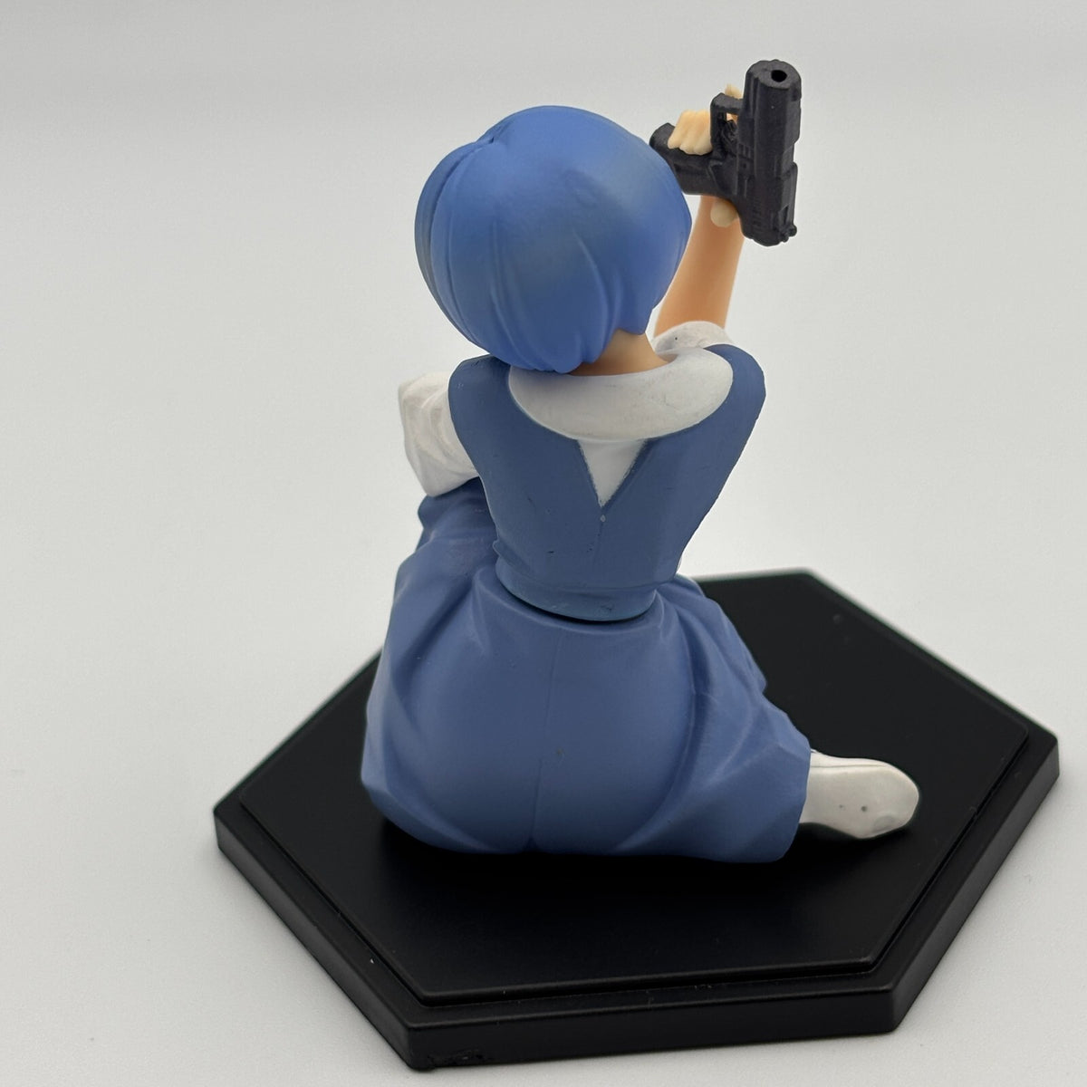 Figure Rei Ayanami school Uniform ver. Japan kaiyodo Evangelion Young Ace 2012