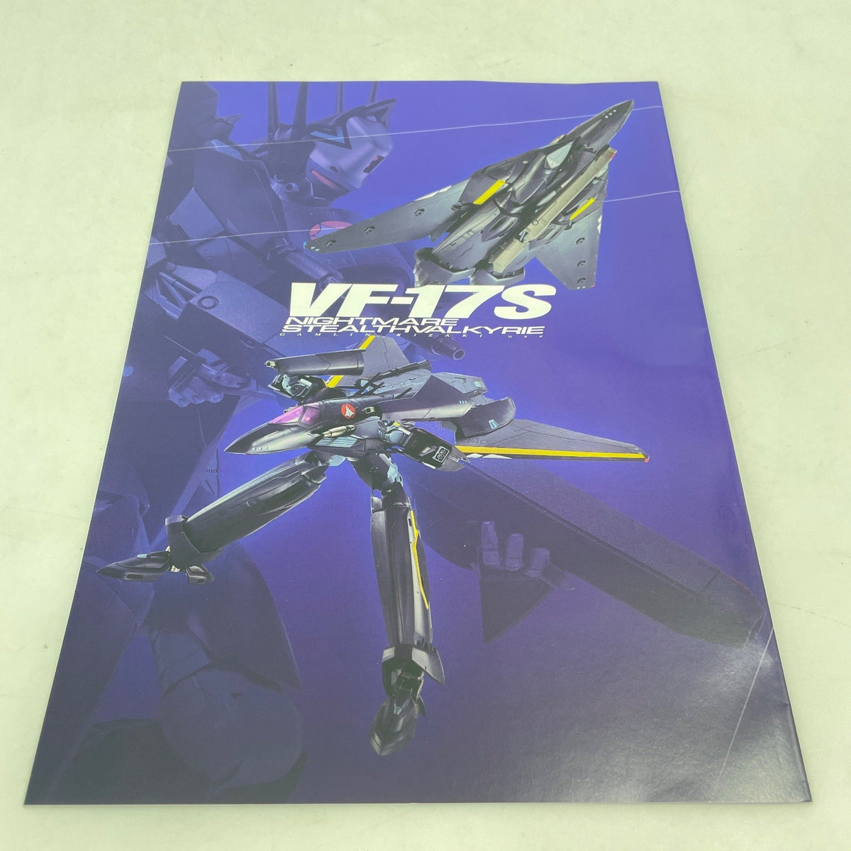 DX Chogokin Macross 7 VF-17S Nightmare Stealth Gamlin Kizaki Used Figure BANDAI