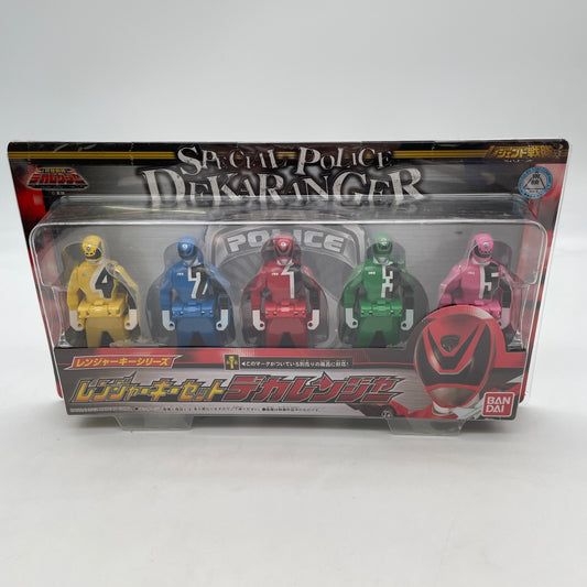 Tokusou Sentai Dekaranger Ranger Key Series Ranger Key Set Hero Item Toy Japan