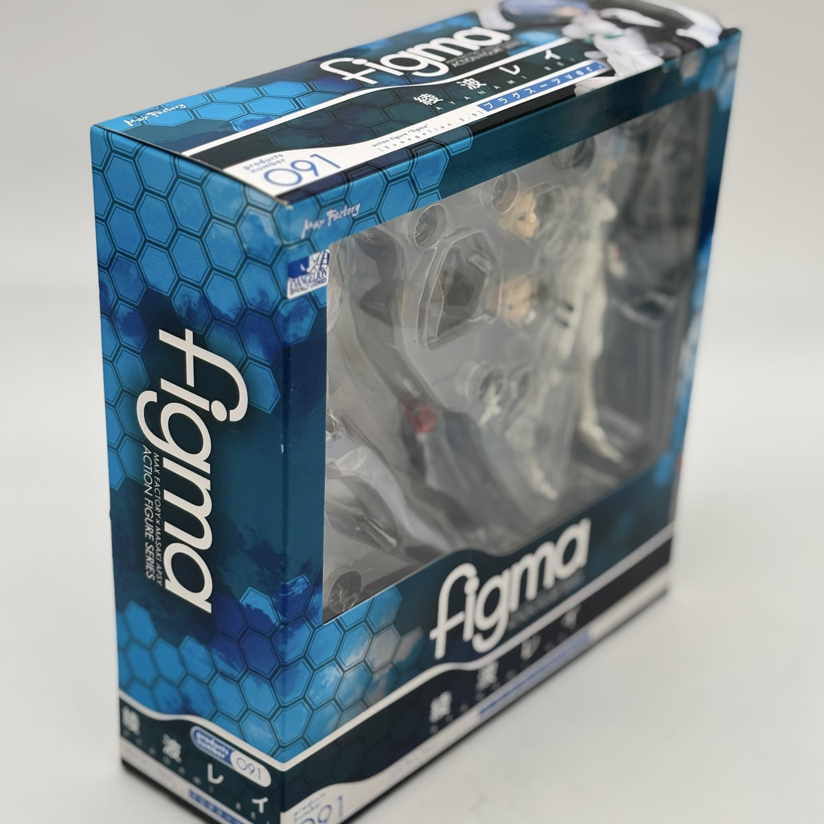 figma Evangelion Rei Ayanami Plug Suit Ver. Action Figure #091 Max Factory