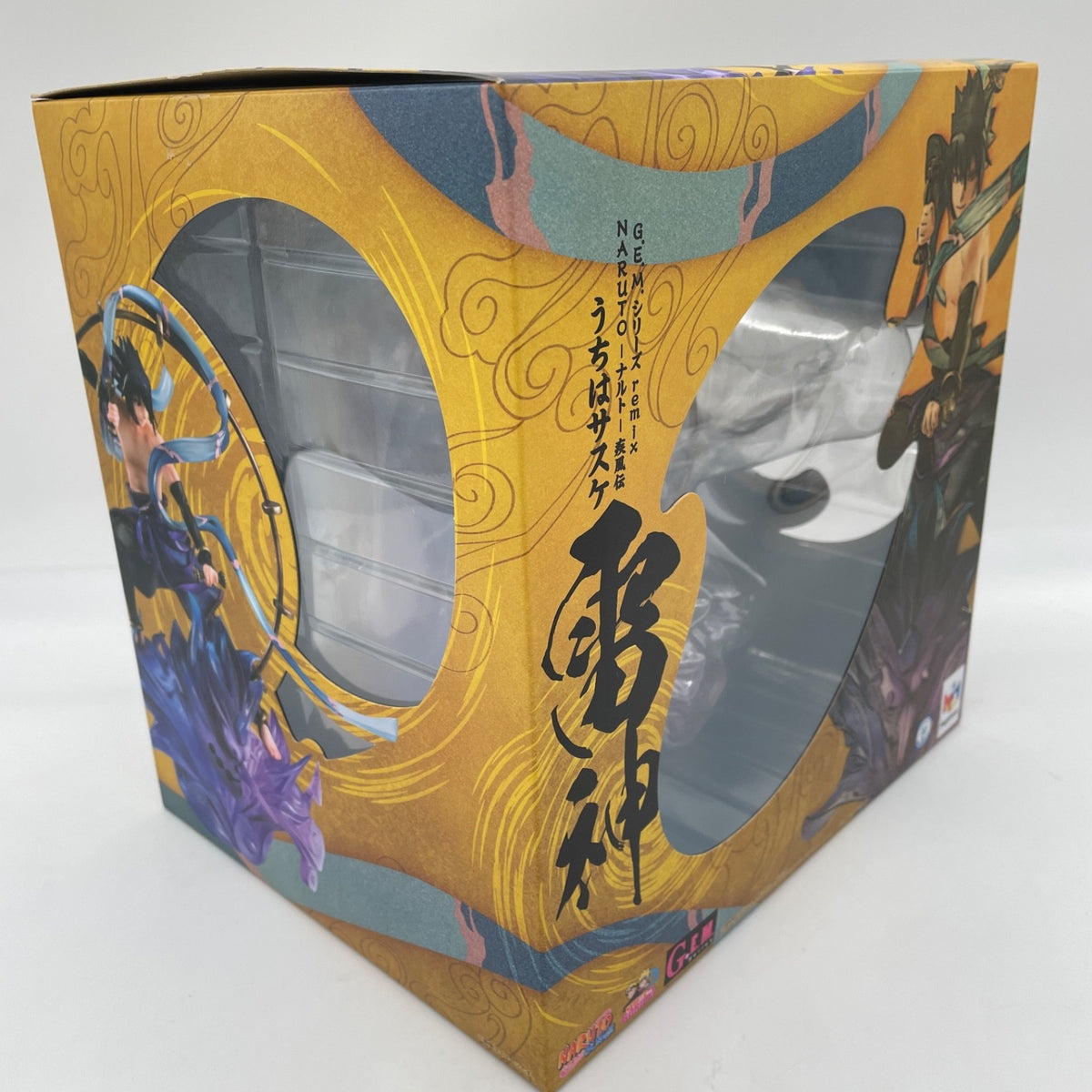 NARUTO Shippuden Sasuke Uchiha Raijin PVC MegaHouse G.E.M. series remix Toy