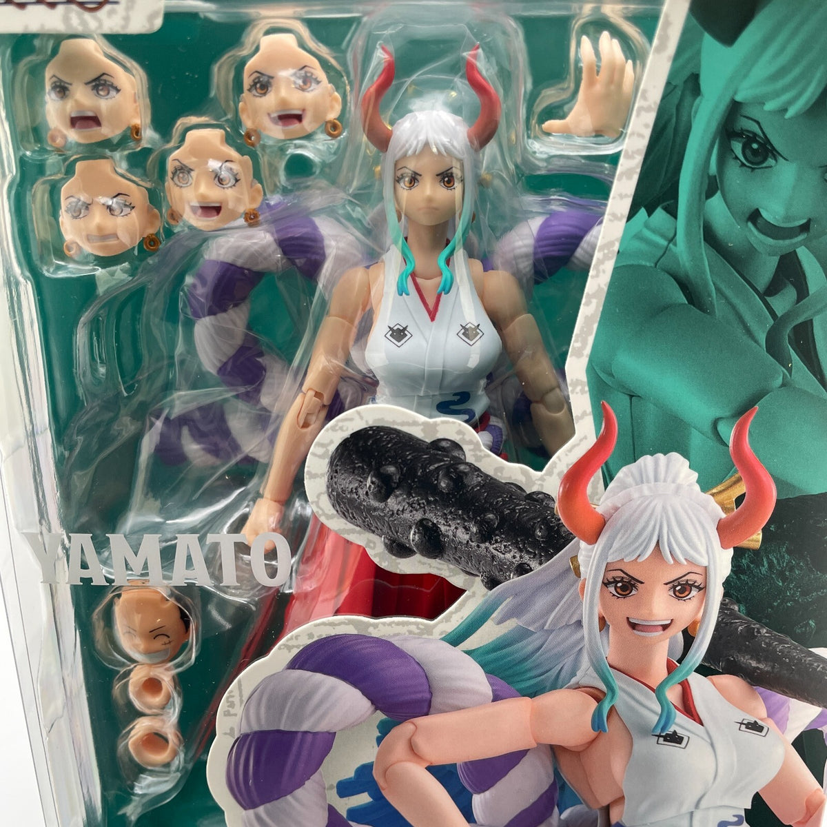 S.H.Figuarts ONE PIECE Yamato Action Figure BANDAI Japan Import
