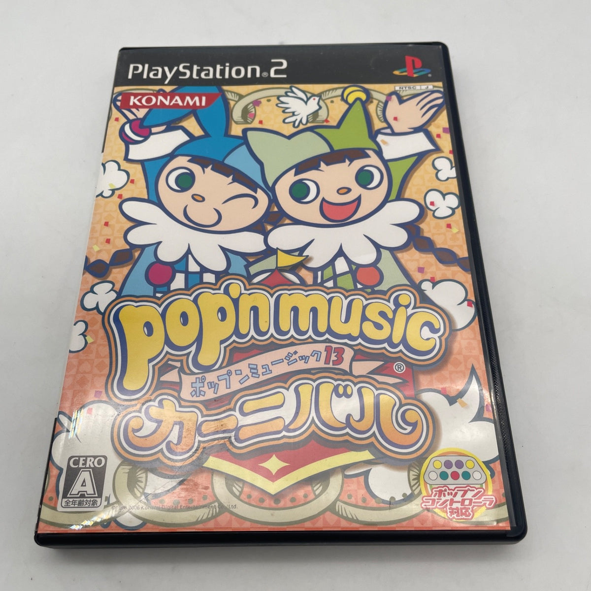 PS2 Pop'n Music 13 Carnival Sony PlayStation 2 Japan Import