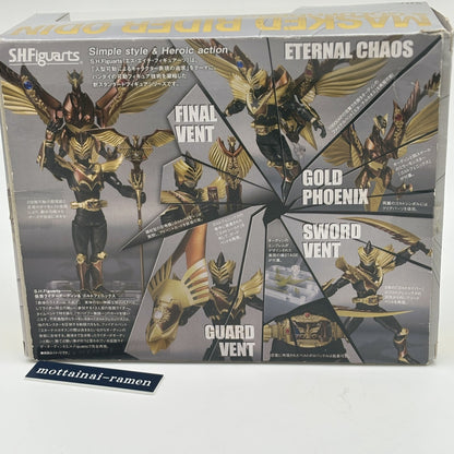 SH Figuarts Kamen Rider RYUKI ODIN & GOLDPHOENIX Action PVC Figure From Japan