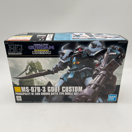 HGUC 1/144 MS-07B3 Gouf Custom Mobile Suit Gundam the 08th MS Team BANDAI JAPAN