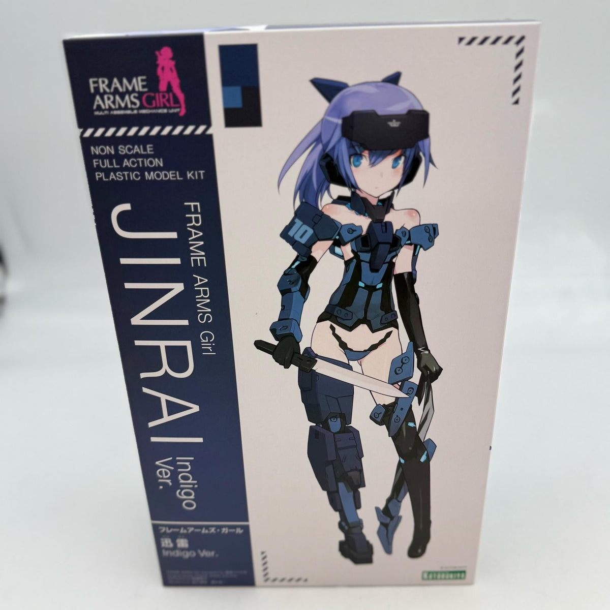Kotobukiya Frame Arms Girl: Jinrai Plastic Model Kit Indigo Version Model Kit