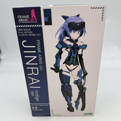 Kotobukiya Frame Arms Girl: Jinrai Plastic Model Kit Indigo Version Model Kit