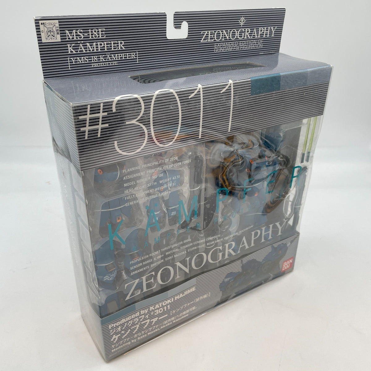 ZEONOGRAPHY # 3011 Kampfer Figure Mobile Suit Gundam Bandai Spirits Japan