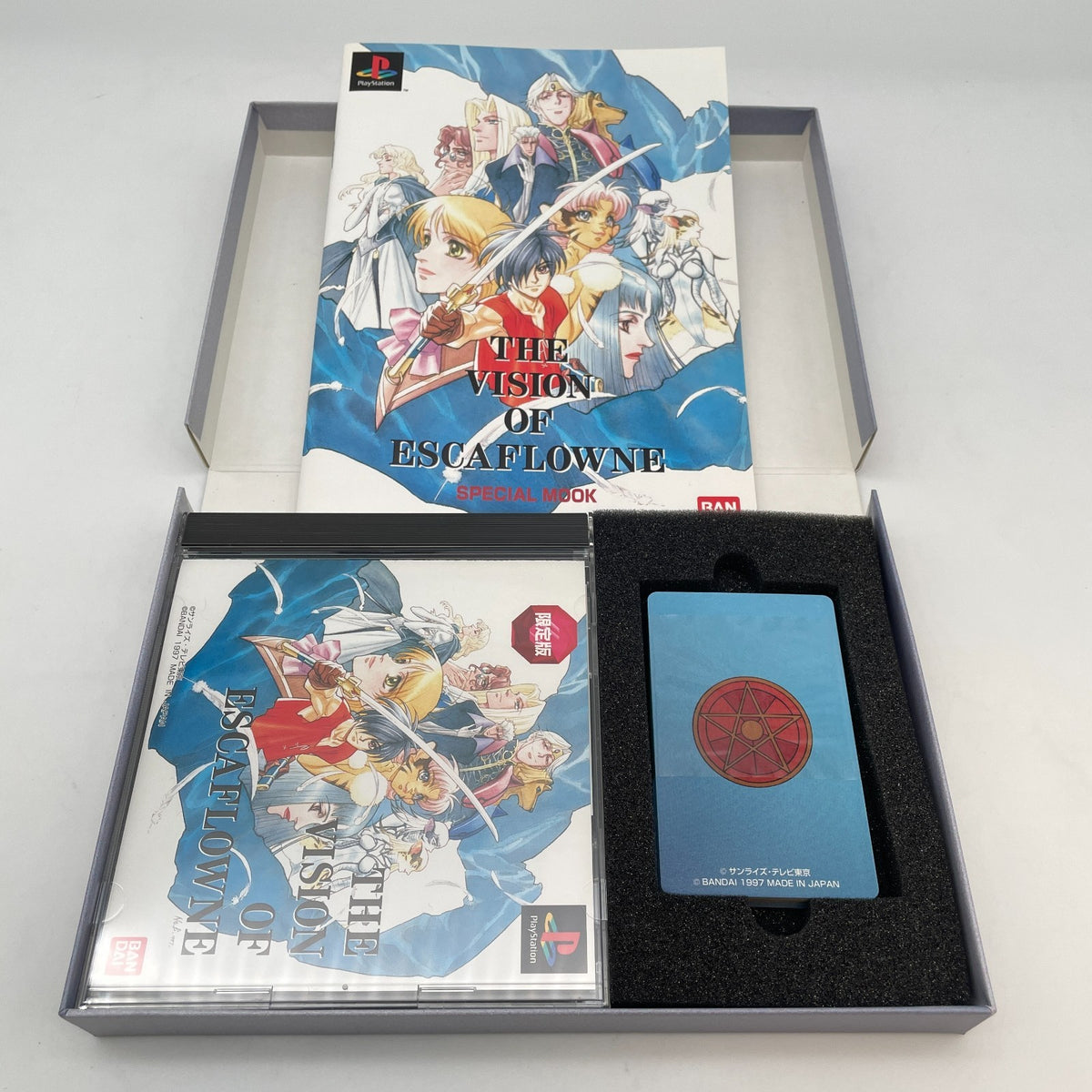 PS1 The Vision of Escaflowne Limited Edition Tarot Cards Playstation japan