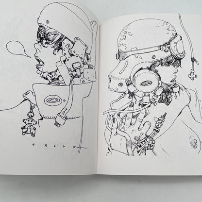 Katsuya Terada SKETCH Art Book Illustration Pai International Japanese