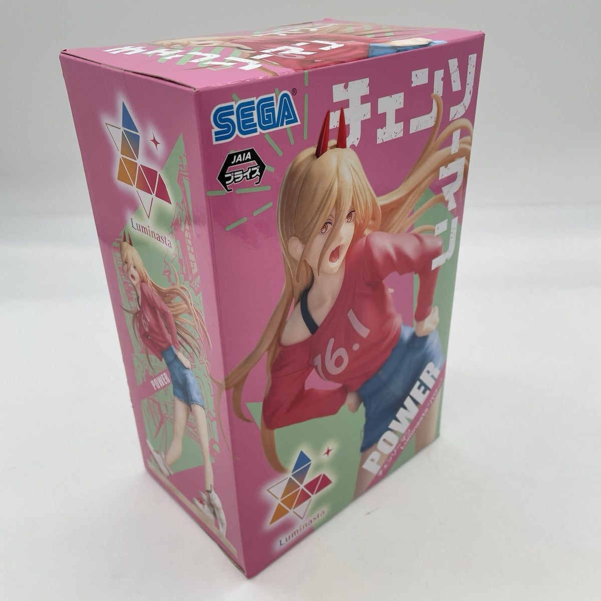 SEGA Chainsaw Man Luminasta Power PVC Figure Japan Import