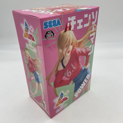 SEGA Chainsaw Man Luminasta Power PVC Figure Japan Import