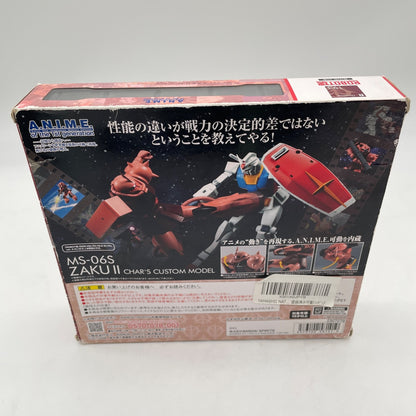 BANDAI ROBOT SPIRITS GUNDAM MS-06S ZAKU II CHAR'S CUSTOM ver. A.N.I.M.E. JP