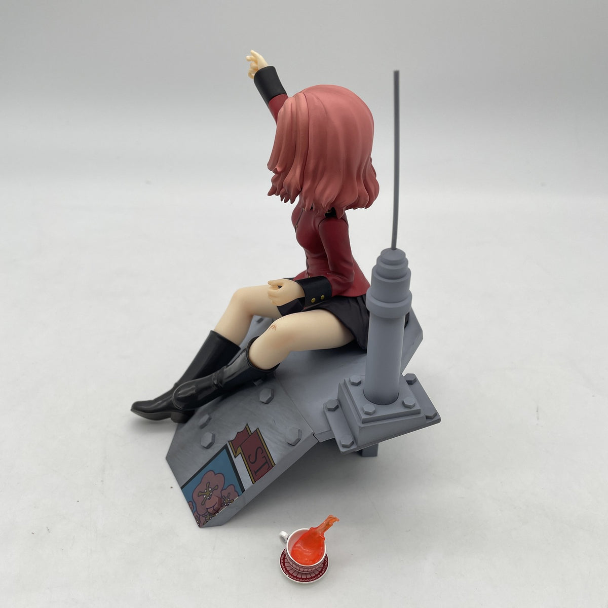 No box Girls und Panzer the Movie Rosehip 1/7 Scale PVC Figure Japan seller