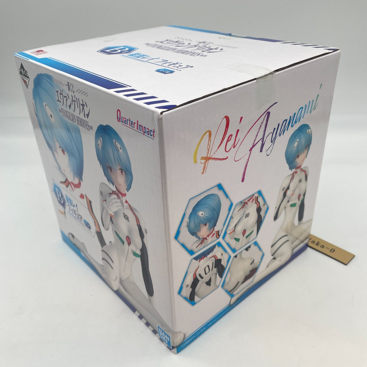 Evangelion Heroines Rei Ayanami Figure Ichiban Kuji Plize B BANDAI From Japan