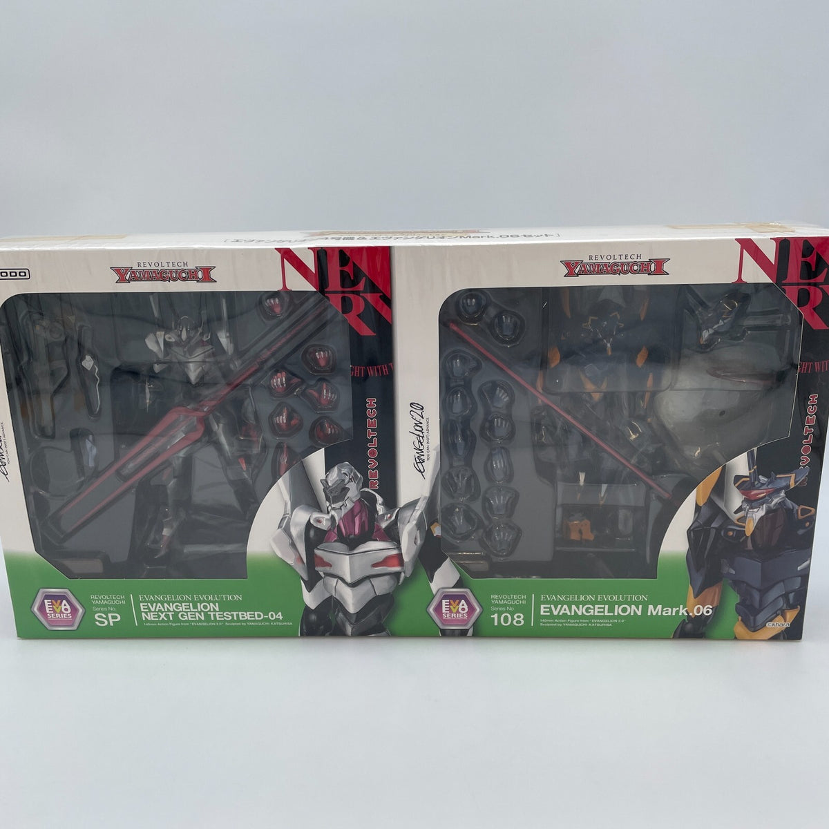 Evangelion Evolution No.SP & 108 Unit 4 & Mark.06 Premium BOX Set