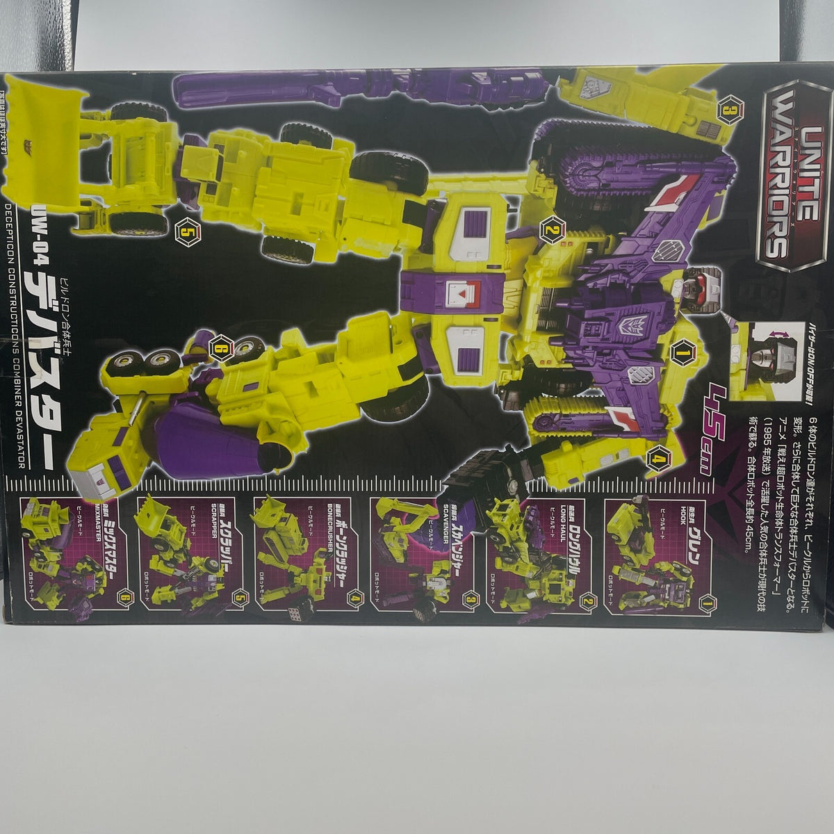 Transformers Unite Warriors Devastator UW-04 Action Figure Takara Tomy