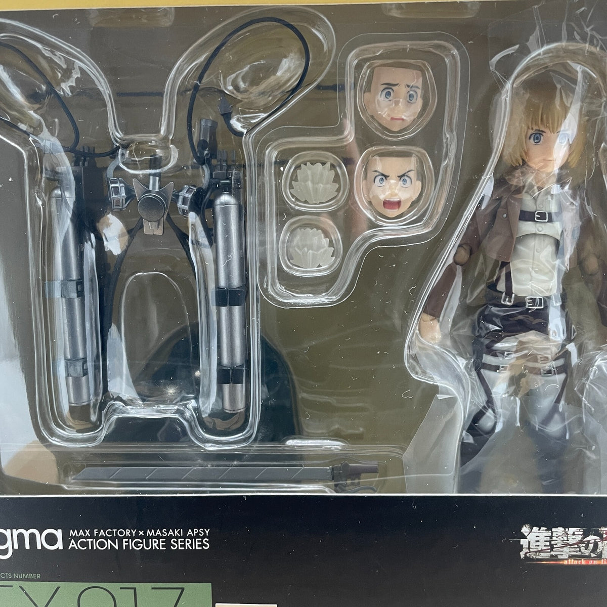 figma Attack on Titan Armin Arlert Figure EX-017 Wonder Festival Max Factory