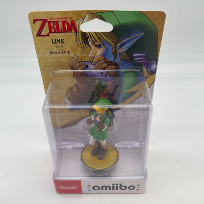 amiibo Link Ocarina of Time The Legend of Zelda Figure From Japan