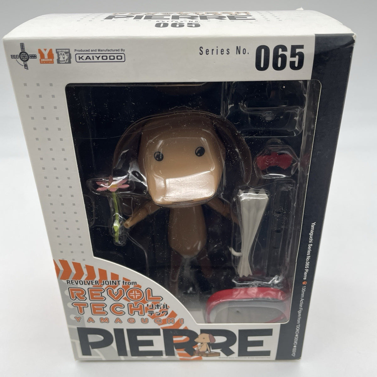 Revoltech Yamaguchi No.65 Dokodemo Issyo Pierre Painted Figure Kaiyodo Japan