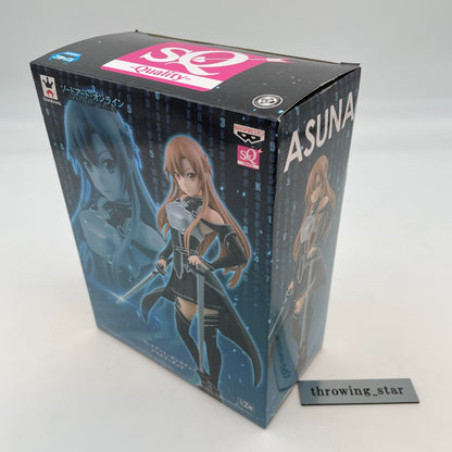 SQ Sword Art Online Asuna Figure Asuna Kirito Color ver. Banpresto CRANEKING
