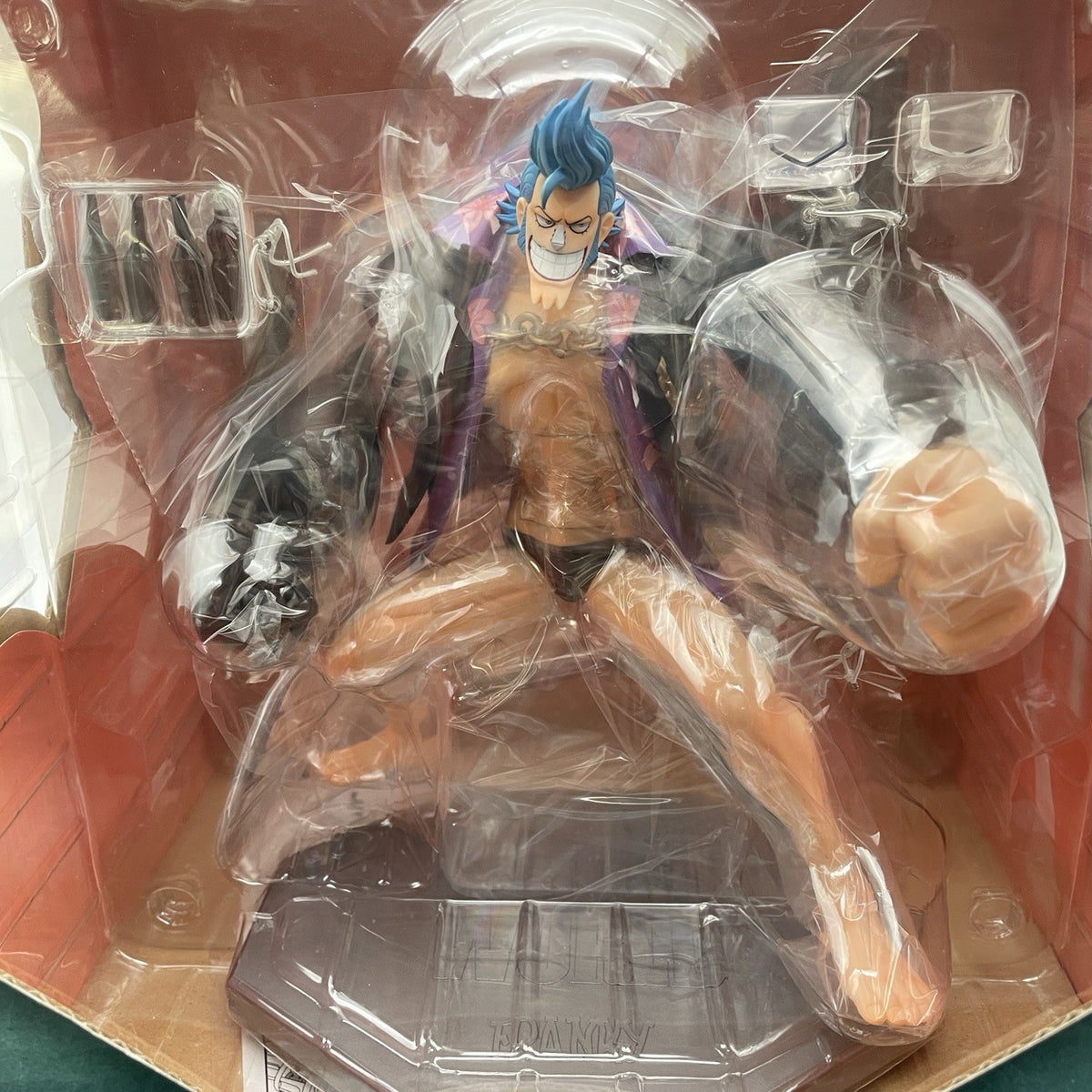 Portrait.Of.Pirates P.O.P One Piece Franky Figure STRONG EDITION Megahouse