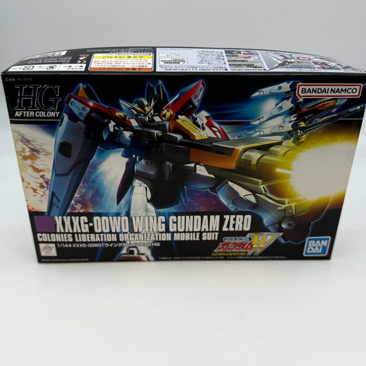 Bandai HG 1/144 scale HG Wing Gundam Zero XXXG-00W0 Mobile Suit Model Kit JAPAN