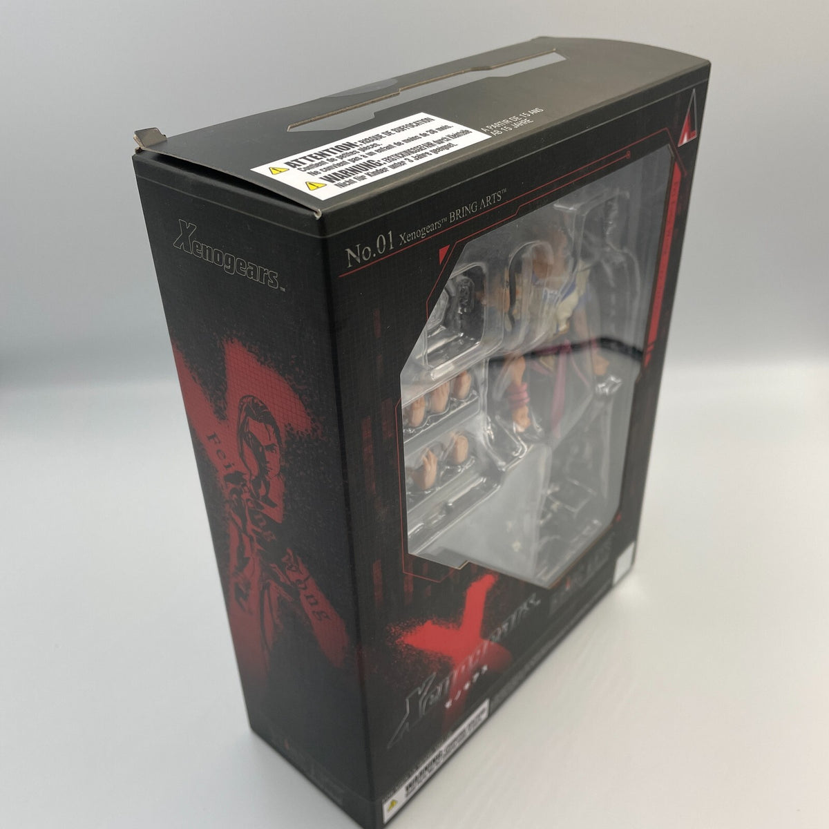 Figure Bring Arts Xenogears Fei Fong Wong Japan Square Enix