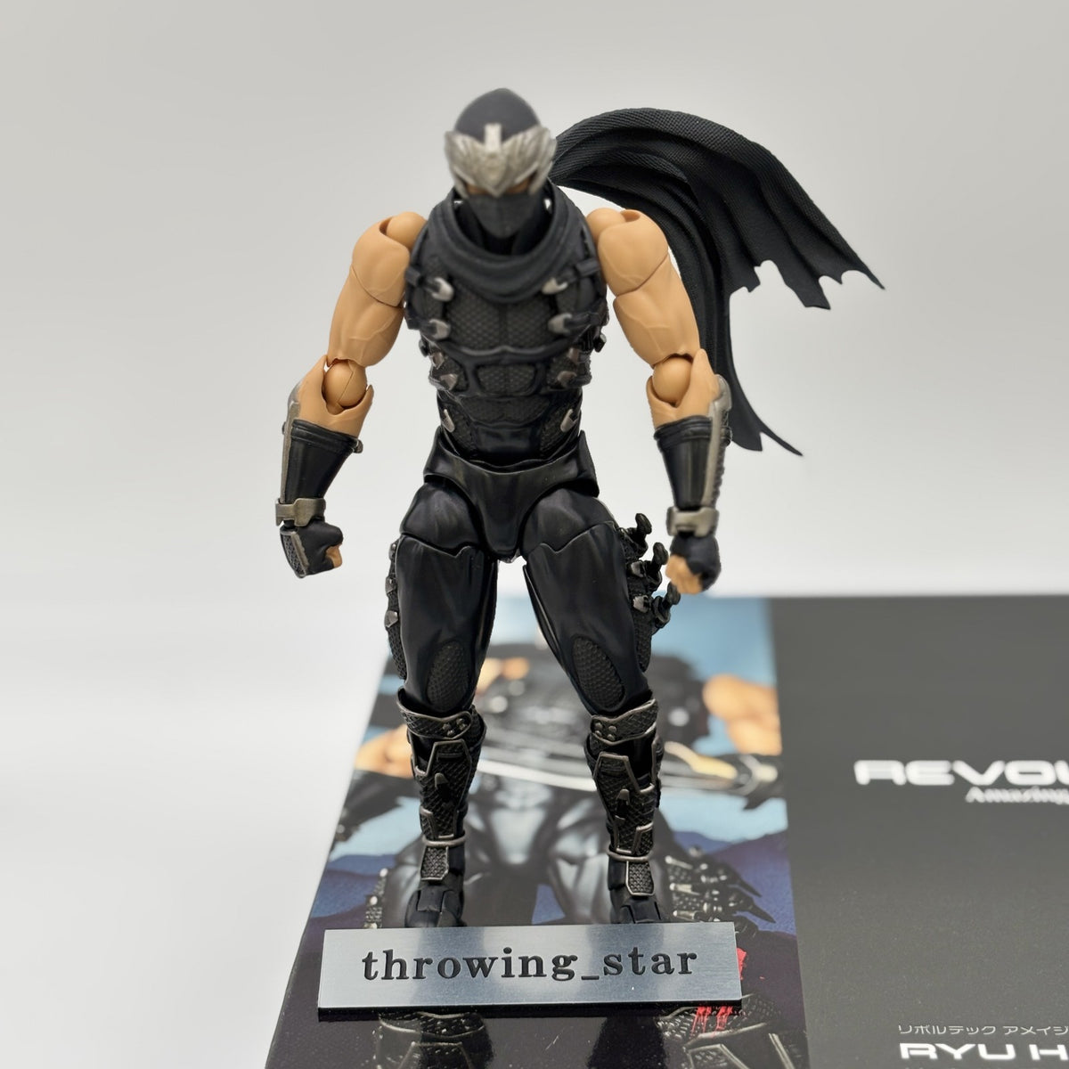 Amazing Yamaguchi Ryu Hayabusa Figure NINJA GAIDEN 2 Kaiyodo Revoltech