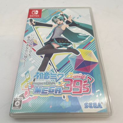 Nintendo Switch Hatsune Miku Project DIVA MEGA39's Megamix SEGA Japan Import